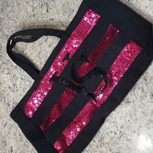 Victoria's Secret Tote Bag with Sequins